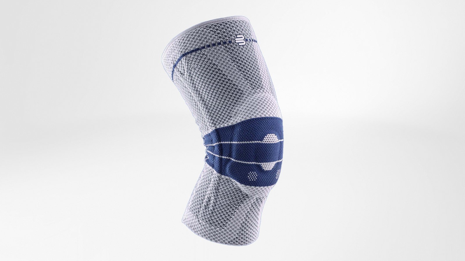 Productfoto van de GenuTrain kniebandage van Bauerfeind.
