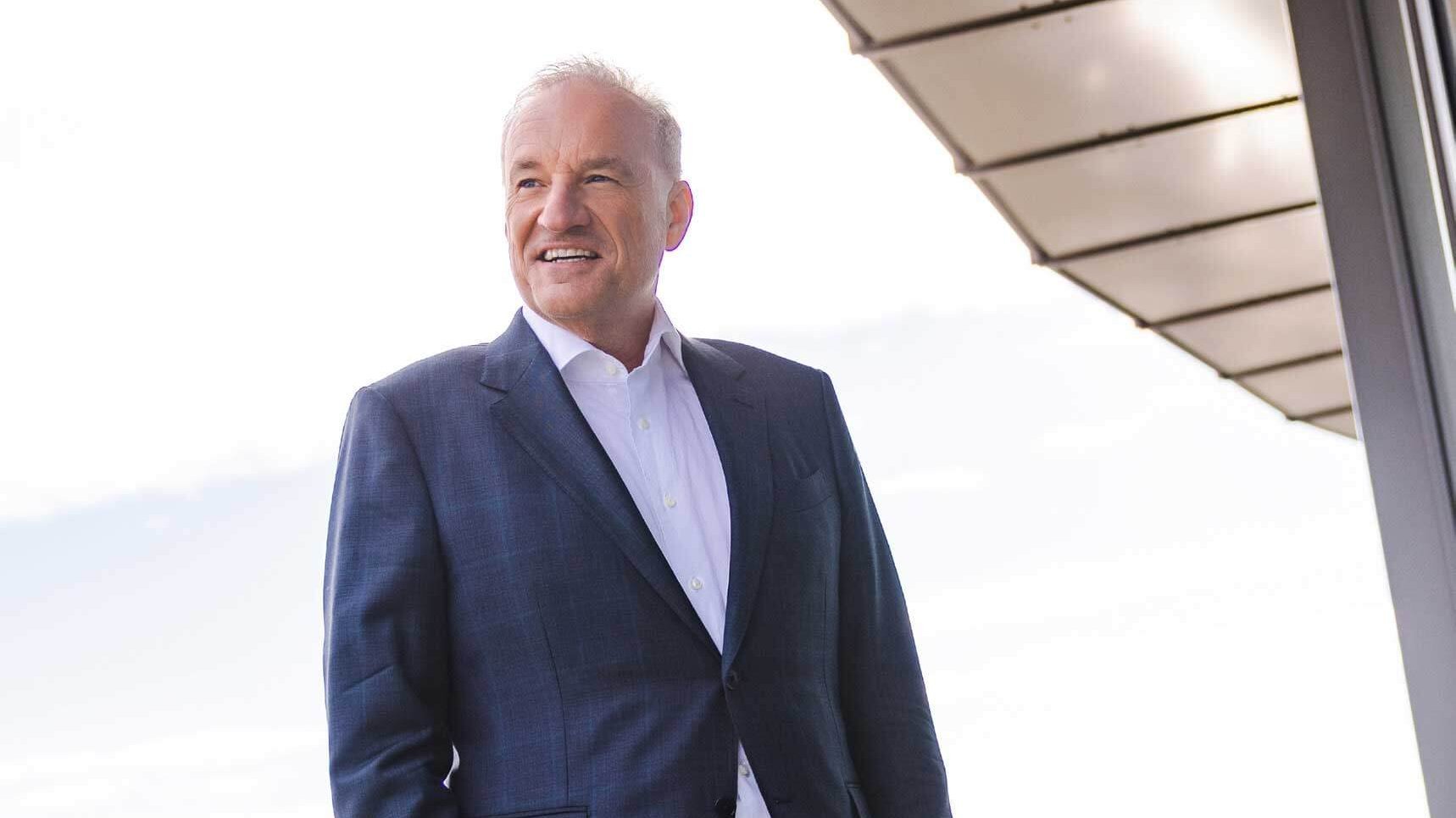 Portret van Bauerfeind-CEO Rainer Berthan